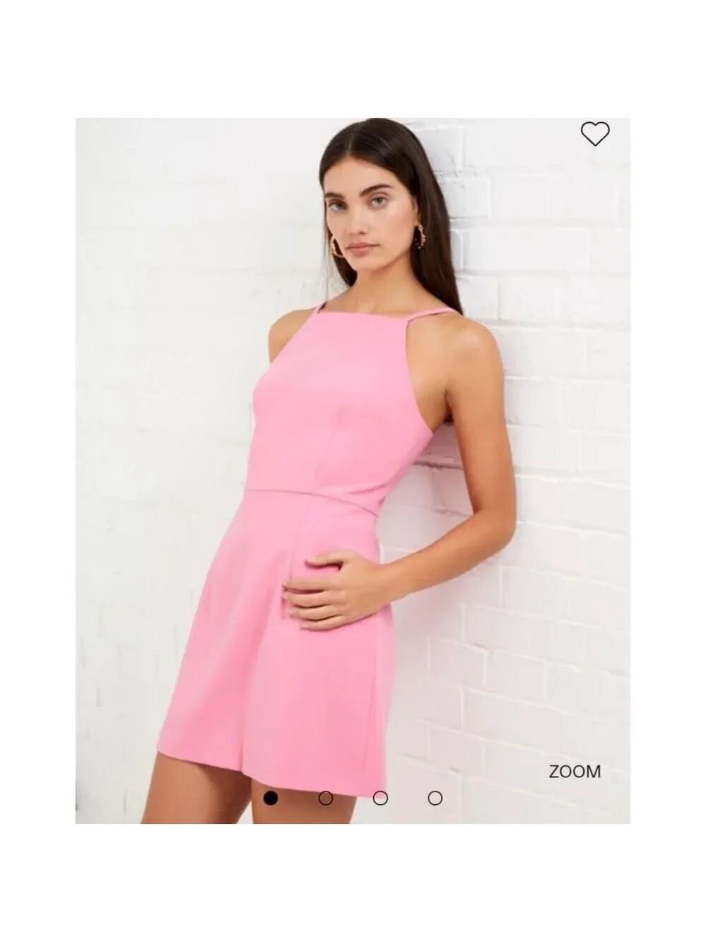 French Connection Pink Dress Size 6